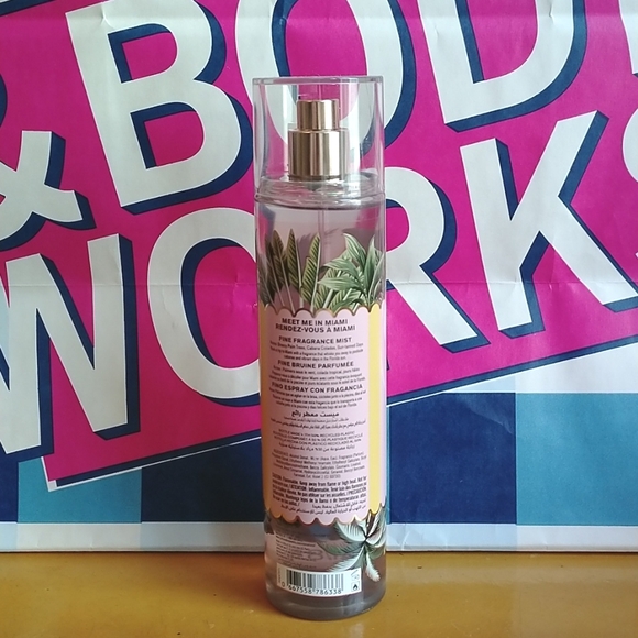 3/$30❤️‍🔥Brand New Bath & Body Works Meet Me In Miami Fine Fragrance Mist - Picture 2 of 4